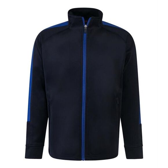 Finden & Hales Childrens/Kids Track Top / Navy/Royal Blue
